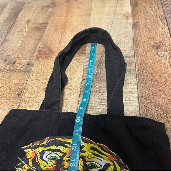 Ed Hardy Tiger Tote Bag Rhinestones - Picture 9 of 11